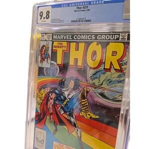 THOR #331 CGC 9.8 WHITE PAGES Marvel Comics 1983